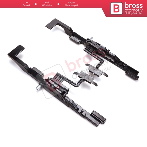 Mercedes C W202 S202 1993-2000 için Cam Sunroof Tutucu İndirme Kaldırma Tamir Seti 2027801012
