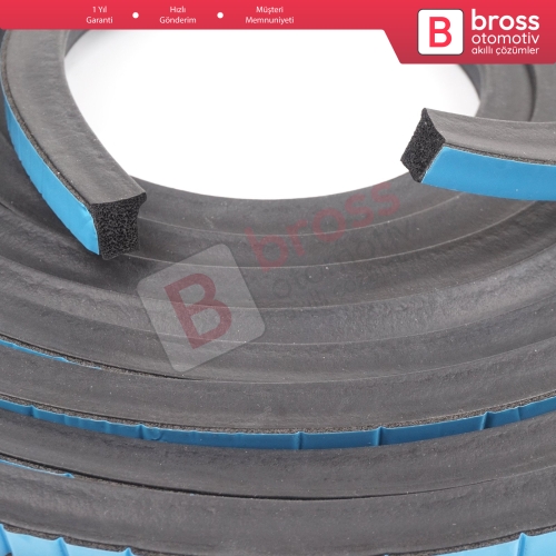 Mercedes W168 W169 W245 A1687800198 İçin Sunroof Kauçuk Fitil Contası 490 cm