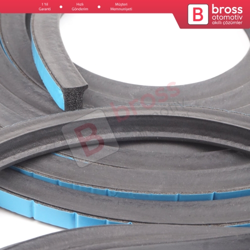 Mercedes W168 W169 W245 A1687800198 İçin Sunroof Kauçuk Fitil Contası 490 cm