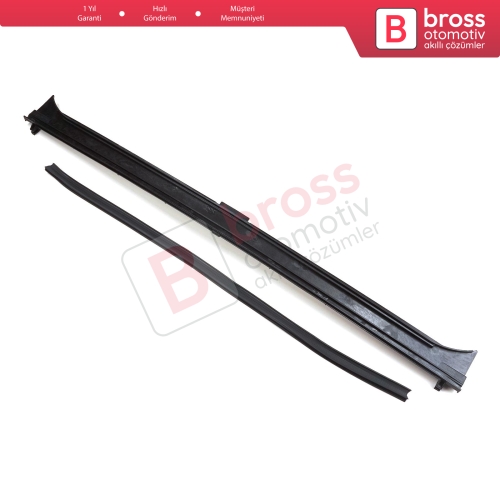 BMW 5 Serisi E39 1996-2003 X5 E53 2000-2006 54128203811 İçin Sunroof Tavan Yağmur Oluğu