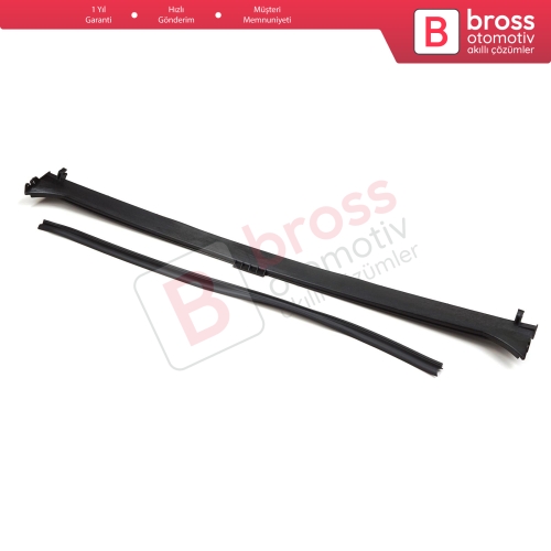 BMW 5 Serisi E39 1996-2003 X5 E53 2000-2006 54128203811 İçin Sunroof Tavan Yağmur Oluğu