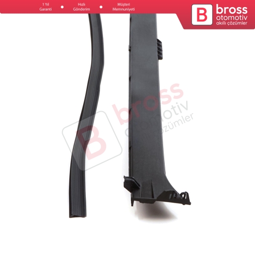 BMW 5 Serisi E39 1996-2003 X5 E53 2000-2006 54128203811 İçin Sunroof Tavan Yağmur Oluğu