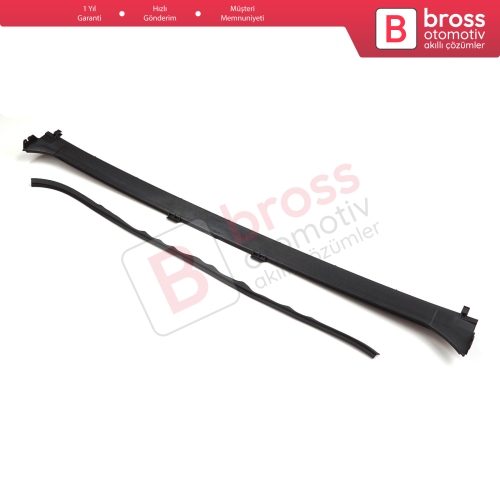 BMW 3 Serisi E36 1990-2000 54128119752 İçin Sunroof Tavan Yağmur Oluğu