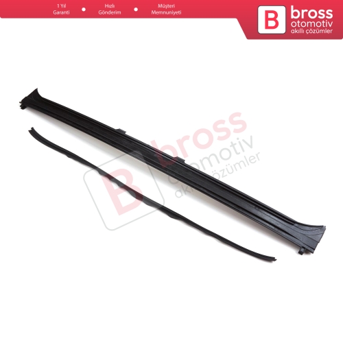 BMW 3 Serisi E36 1990-2000 54128119752 İçin Sunroof Tavan Yağmur Oluğu