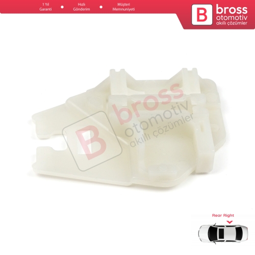BMW 3 E46 1998-2005 X5 E53 2000-2006 51357125060 51358212100 İçin Arka Sağ Cam Kriko Tamir Klipsi