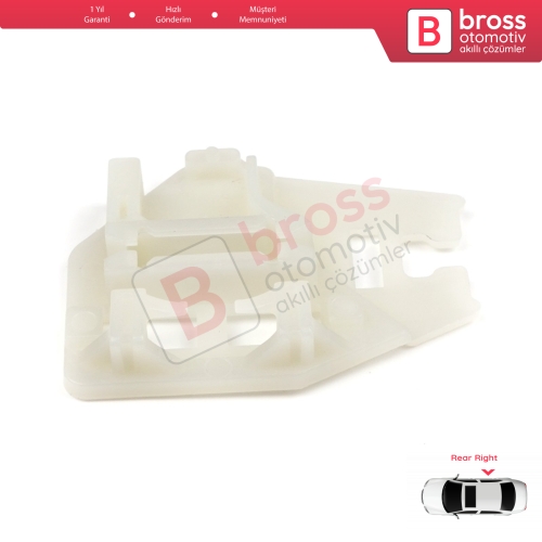 BMW 3 E46 1998-2005 X5 E53 2000-2006 51357125060 51358212100 İçin Arka Sağ Cam Kriko Tamir Klipsi