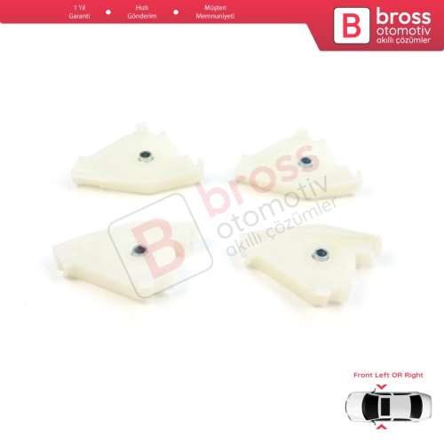 Audi A4 S4 B6 B7 8E B8 8K Seat Exeo 3R 4/5 Kapı İçin Ön Cam Kriko Tamir Sağ Sol Köşe Makara Seti