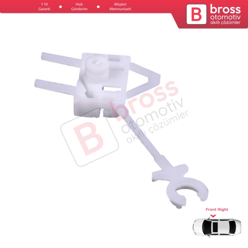 Fiat Doblo MK1 MPV Van 119 223 2001-2010 51718403 İçin Ön Sağ Kapı Cam Kriko Tamir Klipsi