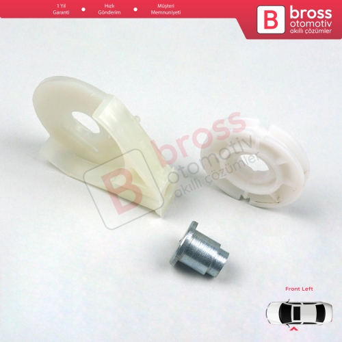 Mercedes Vito Viano Mixto MK2 W639 2003-2010 6397200046 İçin Ön Sol Kapı Cam Kriko Köşe Makarası