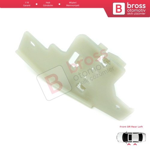 Peugeot 407 6E 6D 2004-2011 4/5 Kapı 9644893580 İçin Elektrikli Sol Cam Kriko Tamir Klipsi