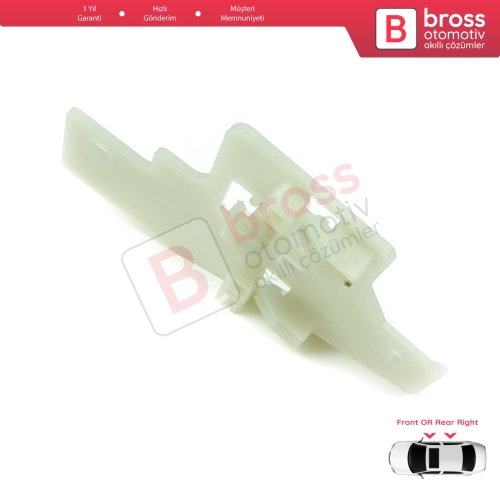 Peugeot 407 6E 6D 2004-2011 4/5 Kapı 9644893480 İçin Elektrikli Sağ Cam Kriko Tamir Klipsi