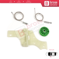 Peugeot 508 MK1 W23  8D 8E 2010-2018 4/5 Kapı 9221GY İçin Elektrikli Ön Sol Cam Kriko Tamir Seti