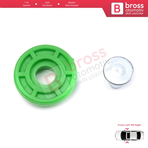 BMW 3 Series E30 1982-1992 51321932393 İçin Ön Sağ veya Sol Cam Makas Tipi Kriko Gergi Makarası