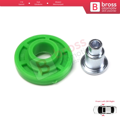 BMW 3 Series E30 1982-1992 51321932393 İçin Ön Sağ veya Sol Cam Makas Tipi Kriko Gergi Makarası