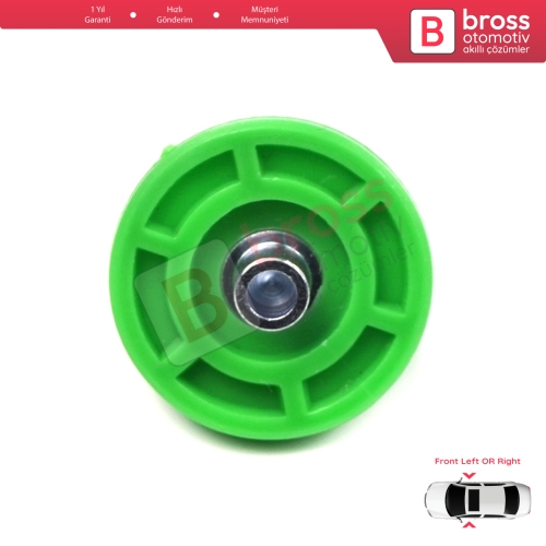 BMW 3 Series E30 1982-1992 51321932393 İçin Ön Sağ veya Sol Cam Makas Tipi Kriko Gergi Makarası