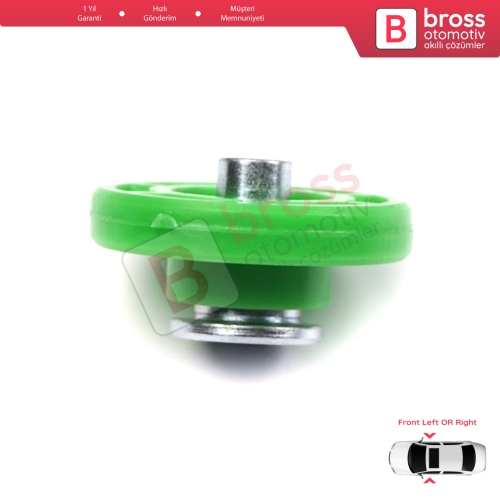 BMW 3 Series E30 1982-1992 51321932393 İçin Ön Sağ veya Sol Cam Makas Tipi Kriko Gergi Makarası