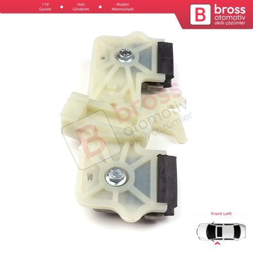 Ford Fiesta MK5 JH JD BE256 2001-2008 4/5 Kapı 2S61A23201 İçin Ön Sol Kapı Cam Kriko Tamir Klipsi