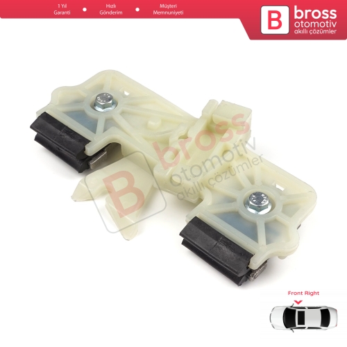 Ford Fiesta MK5 JH JD BE256 2001-2008 4/5 Kapı 2S61A23200 İçin Ön Sağ Kapı Cam Kriko Tamir Klipsi