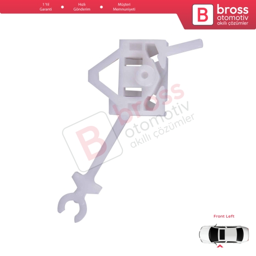 Iveco EuroBus Fiat Panda MK3 169 2003-2012 3/5 Door 46803652 İçin Elektrikli Ön Sol Cam Kriko Tamir Klipsi