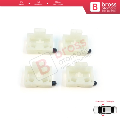 Chevrolet Cruze MK1 2008-2016 Volt MK1 2010-2015 95382556 İçin 4 Adet Ön Kapı Cam Kriko Tamir Klipsi