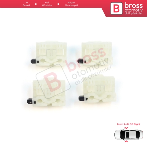 Chevrolet Cruze MK1 2008-2016 Volt MK1 2010-2015 95382556 İçin 4 Adet Ön Kapı Cam Kriko Tamir Klipsi