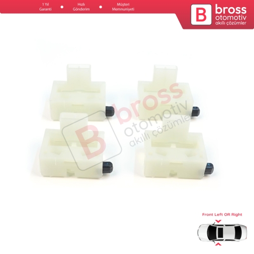 Chevrolet Cruze MK1 2008-2016 Volt MK1 2010-2015 95382556 İçin 4 Adet Ön Kapı Cam Kriko Tamir Klipsi