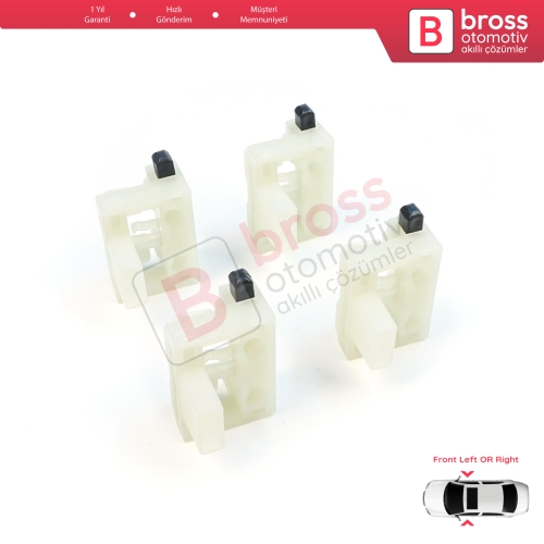 Chevrolet Cruze MK1 2008-2016 Volt MK1 2010-2015 95382556 İçin 4 Adet Ön Kapı Cam Kriko Tamir Klipsi