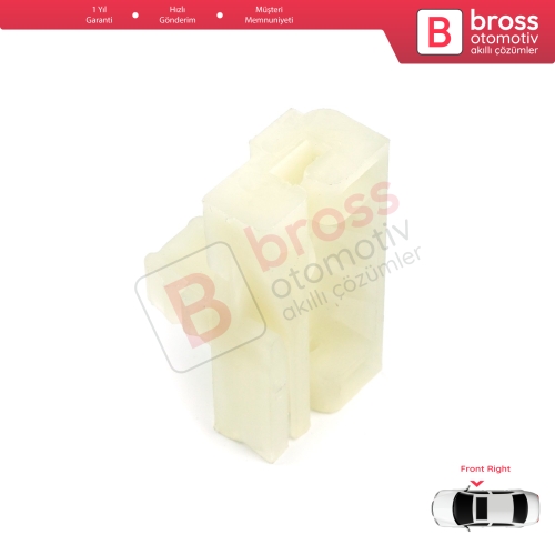 Mercedes Vito Viano Mixto MK2 W639 2003-2010 6397200146 İçin Ön Sağ Kapı Cam Kriko Tamir Plastiği