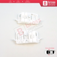 Ford Fiesta MK5 JD JH 2002–2008 Coupe 2/3 Kapı 2S51B23200 İçin Sağ veya Sol Kapı Cam Kriko Tamir Klipsi A+B