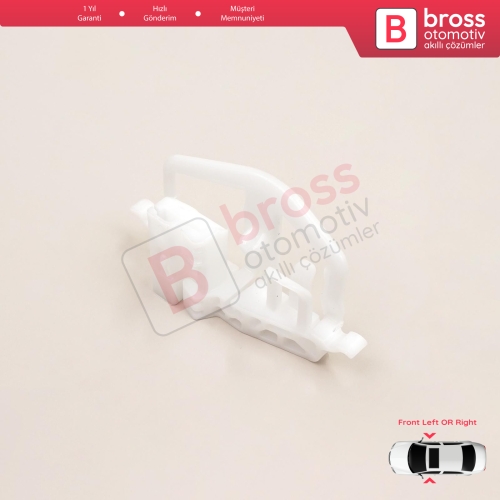 Ford Fiesta MK5 JD JH 2002–2008 Coupe 2/3 Kapı 2S51B23200 İçin Sağ veya Sol Kapı Cam Kriko Tamir Klipsi A