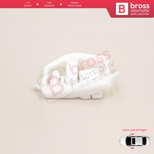 Ford Fiesta MK5 JD JH 2002–2008 Coupe 2/3 Kapı 2S51B23200 İçin Sağ veya Sol Kapı Cam Kriko Tamir Klipsi A