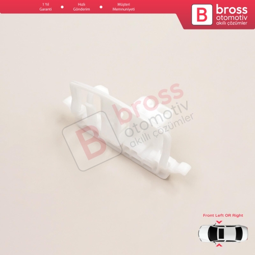 Ford Fiesta MK5 JD JH 2002–2008 Coupe 2/3 Kapı 2S51B23200 İçin Sağ veya Sol Kapı Cam Kriko Tamir Klipsi A