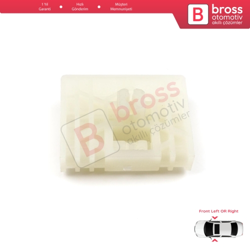 Audi A4 B6 B7 Seat Exeo 3R VW Touareg MK1 7L Porsche Cayenne MK1 8E0837461 İçin Ön Kapı Cam Kriko Tamir Klipsi B