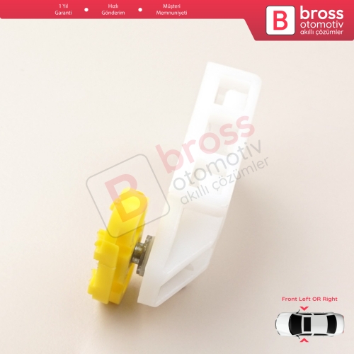 Opel Corsa C X01 2000-2006 Astra G T98 F35 1998-2005  İçin Cam Kriko Tamir Kılavuz Klipsi