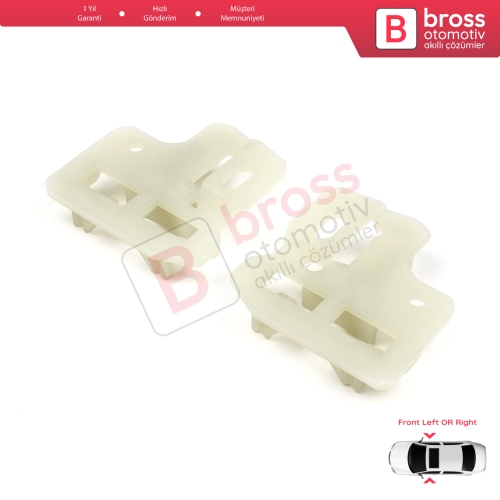 BMW X5 E53 2000-2006 51338254911 51338254912 İçin Ön Sağ veya Sol Kapı Cam Kriko Tamir Klips Seti