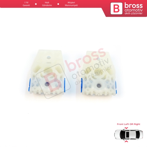 VW Golf MK5 2003-2009 Jetta A5 1K 2005-2010 1K4837461 İçin Ön Kapı Cam Kriko Tamir Klipsi A+B