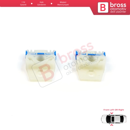 VW Golf MK5 2003-2009 Jetta A5 1K 2005-2010 1K4837461 İçin Ön Kapı Cam Kriko Tamir Klipsi A+B