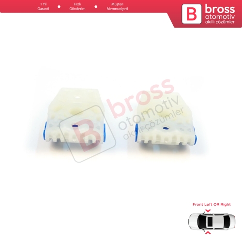 VW Golf MK5 2003-2009 Jetta A5 1K 2005-2010 1K4837461 İçin Ön Kapı Cam Kriko Tamir Klipsi A+B