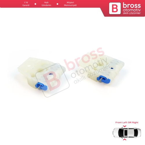 VW Golf MK5 2003-2009 Jetta A5 1K 2005-2010 1K4837461 İçin Ön Kapı Cam Kriko Tamir Klipsi A+B