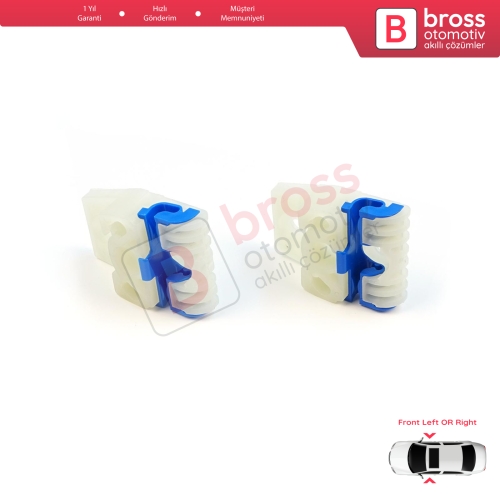 VW Golf MK5 2003-2009 Jetta A5 1K 2005-2010 1K4837461 İçin Ön Kapı Cam Kriko Tamir Klipsi A+B