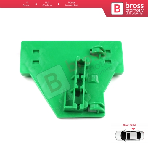 Audi A4 B6 8E2 8E5 B7 8EC 8ED Seat Exeo 3R 4/5 Kapı 8E0839462 İçin Arka Sağ Kapı Cam Kriko Tamir Klipsi