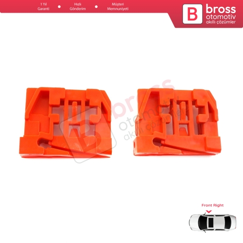 VW Touran MK1 1T1 1T2 1T3 2003-2015 1T1837462 İçin Ön Sağ Kapı Cam Kriko Tamir Klipsi