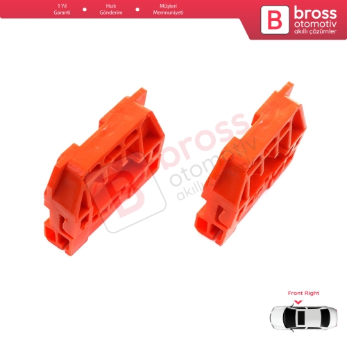 VW Touran MK1 1T1 1T2 1T3 2003-2015 1T1837462 İçin Ön Sağ Kapı Cam Kriko Tamir Klipsi