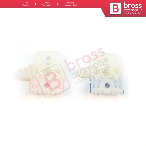 VW Golf MK6 A6 5K 5K1 AJ5 2008-20014 5-Kapı 5K0837461 İçin Elektrikli Ön Sol Cam Kriko Tamir Klipsi A+B