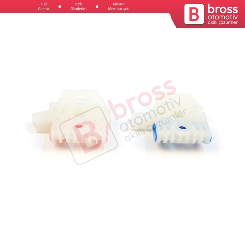 VW Golf MK6 A6 5K 5K1 AJ5 2008-20014 5-Kapı 5K0837461 İçin Elektrikli Ön Sol Cam Kriko Tamir Klipsi A+B