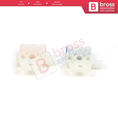 VW Golf MK6 A6 5K 5K1 AJ5 2008-20014 5-Kapı 5K0837461 İçin Elektrikli Ön Sol Cam Kriko Tamir Klipsi A+B