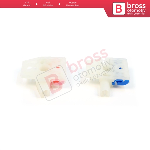 VW Golf MK6 A6 5K 5K1 AJ5 2008-20014 5-Kapı 5K0837461 İçin Elektrikli Ön Sol Cam Kriko Tamir Klipsi A+B