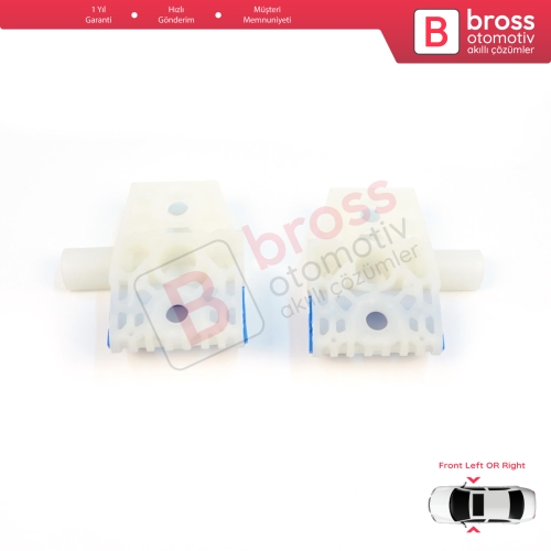 VW Golf MK6 A6 5K 5K1 AJ5 2008-20014 5-Kapı 5K0837462 İçin Elektrikli Ön Kapı Cam Kriko Tamir Klipsi A+B