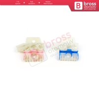 VW Golf MK6 A6 5K 5K1 AJ5 2008-20014 5-Kapı 5K0837462 İçin Elektrikli Ön Sağ Cam Kriko Tamir Klipsi A+B