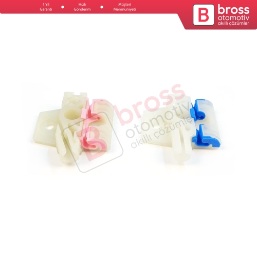 VW Golf MK6 A6 5K 5K1 AJ5 2008-20014 5-Kapı 5K0837462 İçin Elektrikli Ön Sağ Cam Kriko Tamir Klipsi A+B